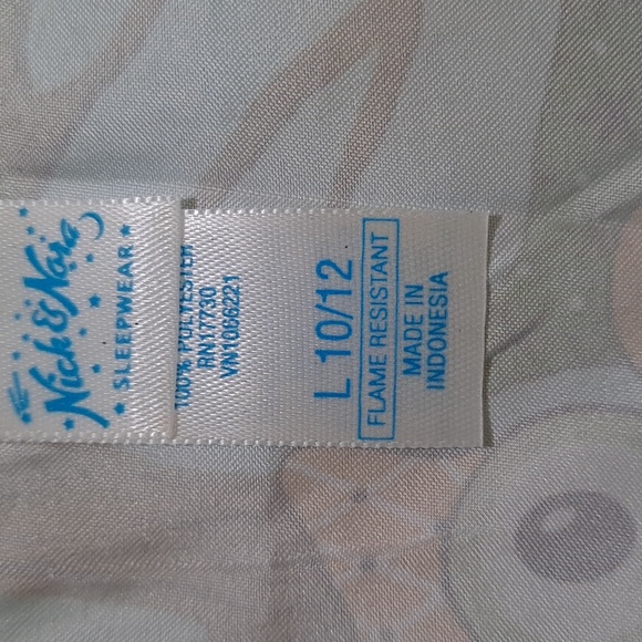 Girls Nick and Nora owl pajama set - Picture 6 of 6